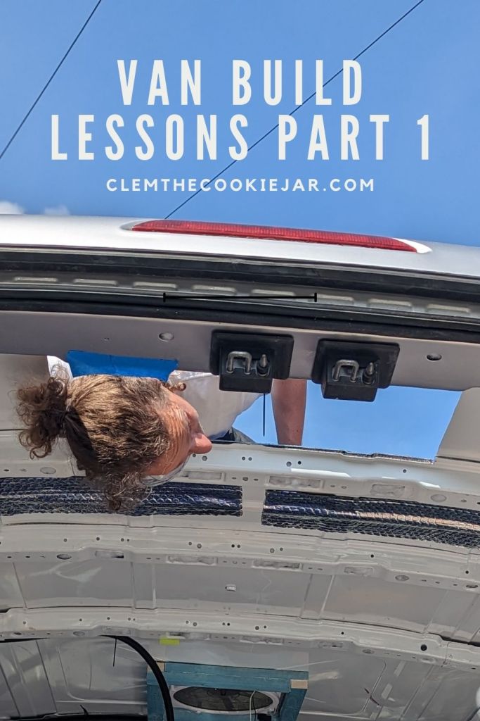 5 Things We Learned During Our Van Build: Tips for planning, tools, and overcoming challenges. #Vanlife #VanBuildTips #VanBuild #DIY